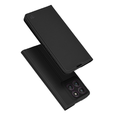  Techsuit - Magskin Könyv Tok - Motorola Edge 60 Pro - Fekete tok