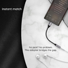  Techsuit - Prémium Kábel Adapter FuseXound (AC13) - Type-C a 3.5mm Jackhez, Hi-Fi Minőség, DAC Chip, 3A, 16bit/48kHz - Fekete - 0. kép