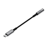  Techsuit - Prémium Kábel Adapter SonicPiX (AC14) - Type-C to 3.5mm Jack, 3A, DAC Chip, Alumínium, Digitális Dekóder - Szürke - 3. kép