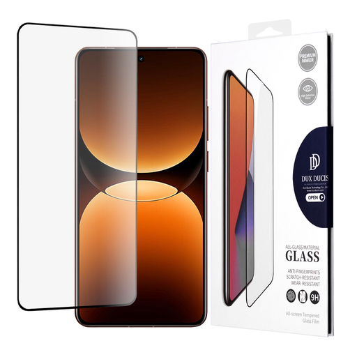 Dux Ducis - Edzett Üveg - Realme GT 7 Pro - Fekete üvegfólia Dux Ducis - Edzett Üveg - Realme GT 7 Pro - Fekete üvegfólia