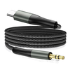  Techsuit - Prémium Kábel Adapter NexaSound (AC16) - Type-C - 3.5mm Jack, Nylon Fonott + Alumínium Ötvözet, 1m - Szürke - 0. kép