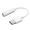  Techsuit - (2 darabos) Kábeladapter FuseXound (AC18) - Type-C-ről 3,5 mm-es Jack-re, 3A, Plug and Play, Fonott - Fehér - 1. kép