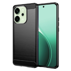  Techsuit - Karbonszilikon - Oppo Reno14 - Fekete tok