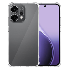  Techsuit - Ütésálló Átlátszó Szilikon - Oppo Reno14 - Átlátszó tok