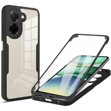  Techsuit - ColorVerse 360 széria + Képernyővédő - Xiaomi Redmi A5 4G - Fekete tok