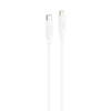 FONENG kábel XS07 USB-C - Lightning PD 27W 1.2M Fehér - 0. kép