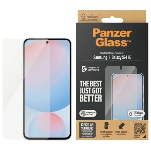 PanzerGlass Ultra-Wide Fit Üvegfólia Samsung Galaxy S23 FE - Átlátszó