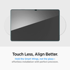 Spigen Glas.tr Slim Samsung Galaxy Tab S10 FE+ Plus 13.1 X620 / X626B üvegfólia áttetsző - 4. kép