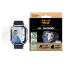 PanzerGlass Ultra-Wide Fit Ultra képernyővédő edzett üveg Apple Watch Ultra 2 - Átlátszó üvegfólia