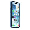 MT0Y3ZM/A Apple Silicone Magsafe Cover for iPhone 15 Winter Blue - 1. kép