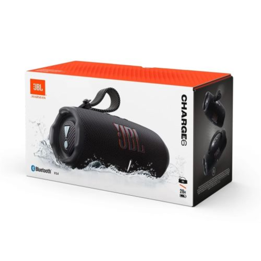 JBL Charge 6 Bluetooth Vezeték nélküli Hangszóró Fekete EU