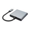 TECH-PROTECT HB08 HUB ADAPTER 4IN1 TYPE-C + USB2.0 + 2 x HDMI 4K 60HZ ŰRSZÜRKE - 1. kép
