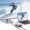 TECH-PROTECT HB08 HUB ADAPTER 4IN1 TYPE-C + USB2.0 + 2 x HDMI 4K 60HZ ŰRSZÜRKE - 3. kép