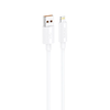 FONENG kábel XS07 Lightning 2.4A 1M Fehér - 0. kép