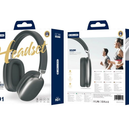 JELLICO wireless headphones HD1 Black