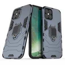 iPhone 12 Pro MAX Armor Ring mágneses tok kék