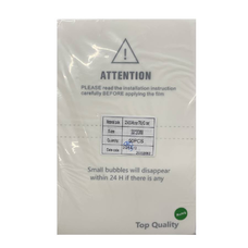 10DB HD Clear Fólia TPU Korea kijelzővédő Tablethez 3xPlusz, 140um, 4 réteg, 300x200mm (DZ-A2004) vágógépekhez