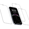 Benks edzett üveg JoyView tükröződésmentes üveg iPhone 15 Pro Max fekete üvegfólia - 0. kép