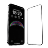 Benks edzett üveg JoyView tükröződésmentes üveg iPhone 15 Pro fekete üvegfólia - 4. kép