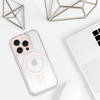Akril Színű Magsafe tok iPhone 16e világos rózsaszín tok - 3. kép