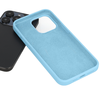Szilikon Lite tok iPhone 16e világoskék tok - 2. kép