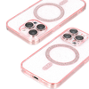 Glitter Magsafe tok Samsung Galaxy S25 Edge pink clear - 2. kép