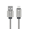 FORCELL F-ENERGY Metal C236 kábel USB A - Lightning 2,4A 12W 2 m ezüst - 1. kép