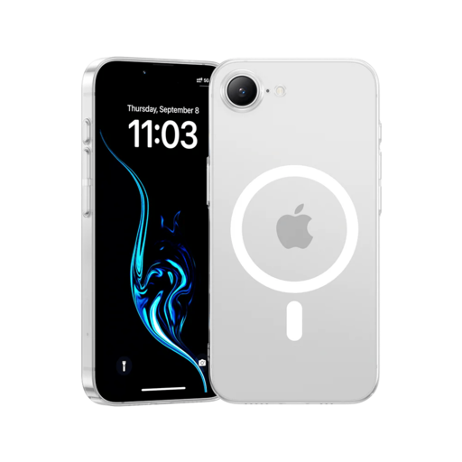 Benks Mágneses Kristály Tok (0047) iPhone 16e készülékhez átlátszó tok Benks Mágneses Kristály Tok (0047) iPhone 16e készülékhez átlátszó tok