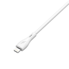 MOONX hálózati töltő adapter MC01 2.1A 10.5W 1xUSB + Lightning kábel Fehér - 3. kép