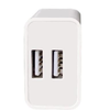MOONX hálózati töltő adapter MC02 2.4A 12W 2xUSB + kábel Micro Fehér - 1. kép