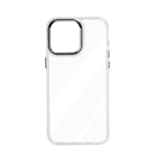 Fém kamera védő tok iPhone 16 Pro Max átlátszó tok,