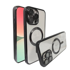 Metal tok MagS iPhone 14 Pro Max Fekete