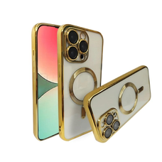Metal tok MagS iPhone 15 Pro Max Arany