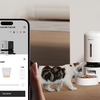 Petlibro Granary kisállat etető, okos ételadagoló egytálcás WiFi, 5L (fehér) - 4. kép