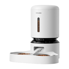 Petlibro Granary Kamera Etető Dupla Tálcával, 5L (fehér) kisállatoknak wifi