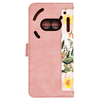  Techsuit - FlipCraft - Nothing Telefon (2a) / (2a) Plus - Szívszerelmes Rózsaszín tok - 1. kép