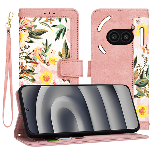 Techsuit - FlipCraft - Nothing Telefon (2a) / (2a) Plus - Szívszerelmes Rózsaszín tok Techsuit - FlipCraft - Nothing Telefon (2a) / (2a) Plus - Szívszerelmes Rózsaszín tok