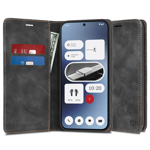 Techsuit - Kényelmes Borító - Semmi Telefon (2a) / (2a) Plus - Fekete tok Techsuit - Kényelmes Borító - Semmi Telefon (2a) / (2a) Plus - Fekete tok