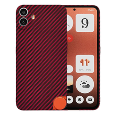  Techsuit - Carbonite FiberShell - Nothing CMF Phone 1 - Piros tok