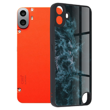  Techsuit - Glaze Sorozat - Nothing CMF Telefon 1 - Kék Nebula tok