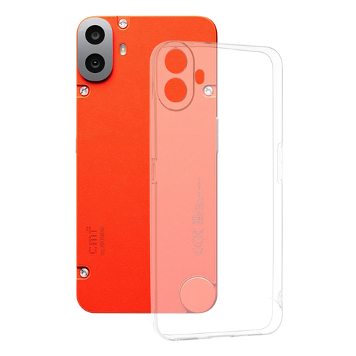 Techsuit - Átlátszó Szilikon - Nothing CMF Phone 1 - Átlátszó tok Techsuit - Átlátszó Szilikon - Nothing CMF Phone 1 - Átlátszó tok