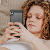  Techsuit - Szénszálas Szilikon - Nothing CMF Phone 1 - Fekete tok - 4. kép