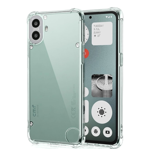 Techsuit - Ütésálló Tiszta Szilikon - Nothing CMF Phone 1 - Átlátszó tok Techsuit - Ütésálló Tiszta Szilikon - Nothing CMF Phone 1 - Átlátszó tok