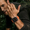 Tech-protect Nylon Slip Apple Watch 6 / 7 / 8 / 9 / 10 / Se / Ultra 1 / 2 (44 / 45 / 46 / 49 mm) narancs - 3. kép