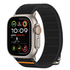 Tech-protect Nylon Slip Apple Watch 6 / 7 / 8 / 9 / 10 / Se / Ultra 1 / 2 (44 / 45 / 46 / 49 mm) Fekete szíj - 1. kép