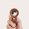 Tech-protect Naturalfit Apple Airtag 1 / 2 Barna - 1. kép