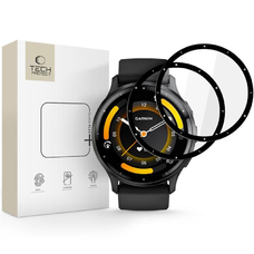Tech-Protect Glass Flex+ 2-csomag Garmin Venu 3 Fekete üvegfólia