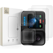 Tech-protect Glass Fit+ 2-set Gopro Hero 9 / 10 / 11 / 12 átlátszó üvegfólia