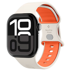 Spigen Nano Pop Apple Watch 6 / 7 / 8 / 9 / 10 / SE (40 / 41 / 42 mm) Narancs Bézs