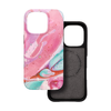 FORCELL F-PROTECT Mirage, katonai tesztelt tok MagSafe kompatibilitással IPHONE 15 PRO rózsaszín márvány tok - 1. kép